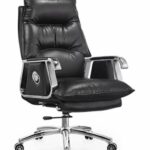 Reclining Executive Office Chair, with footrest