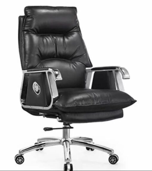 Reclining Executive Office Chair with footrest